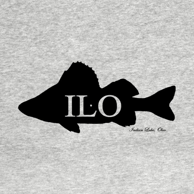 Indian Lake Ohio Fish Design by gard0399